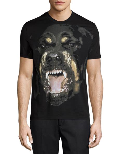 givenchy rottweiler shirt|givenchy rottweiler graphic shirt.